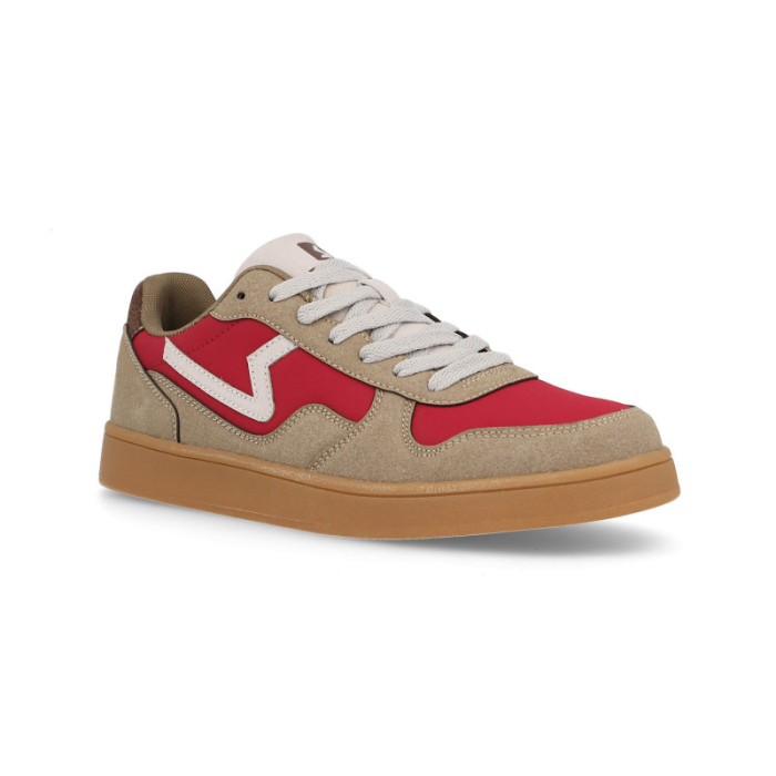 Zapatillas casual hombre Alkiza burdeos