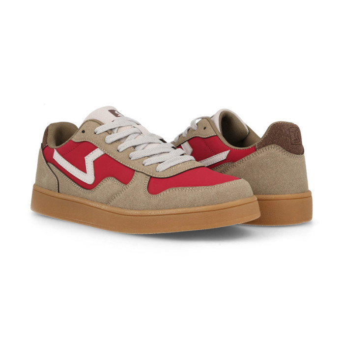 Zapatillas casual hombre Alkiza burdeos