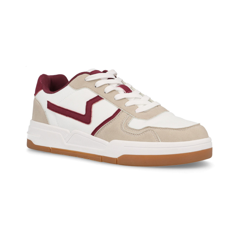 Zapatillas casual hombre Guinate burdeos