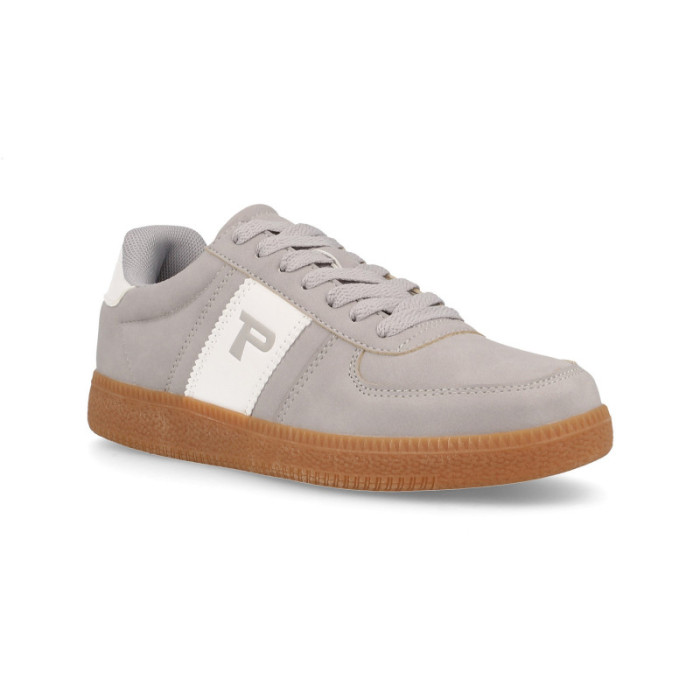 Zapatillas casual mujer Aregume gris
