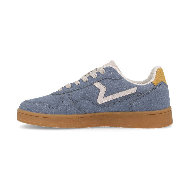 Zapatillas casual mujer Nuarbe azul marino