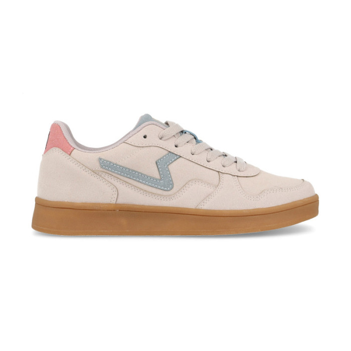 Zapatillas casual mujer Nuarbe en beige con diseño fresco y casual Zapatillas casual mujer Nuarbe en beige con diseño fresco y casual