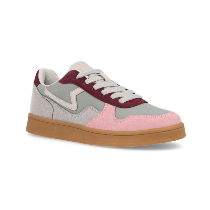 Zapatillas casual mujer Nuarbe gris