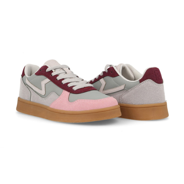 Zapatillas casual mujer Nuarbe gris