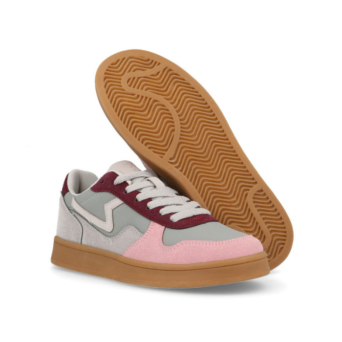 Zapatillas casual mujer Nuarbe gris