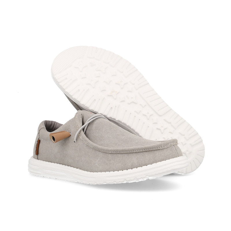 Zapatillas casual mujer Albeta gris