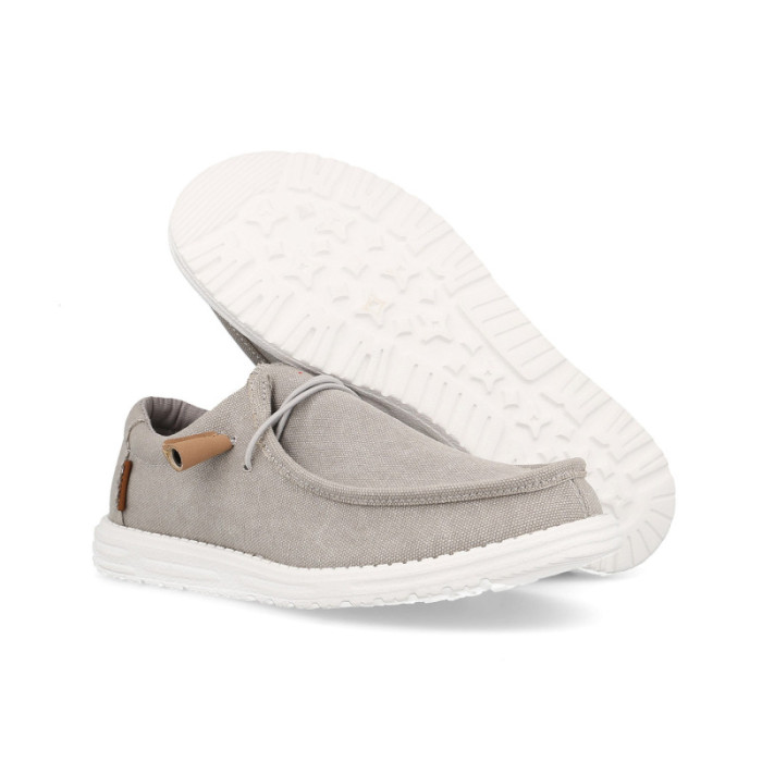 Zapatillas casual mujer Albeta gris