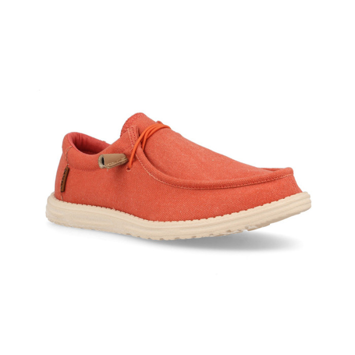 Zapatillas casual mujer Albeta coral