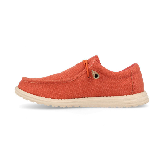 Zapatillas casual mujer Albeta coral