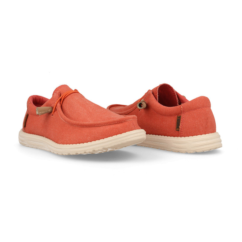 Zapatillas casual mujer Albeta coral