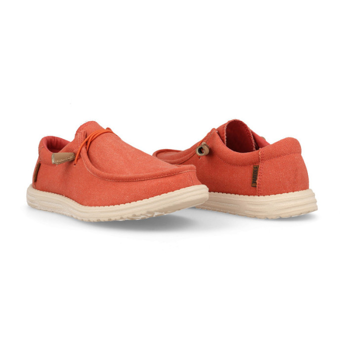 Zapatillas casual mujer Albeta coral
