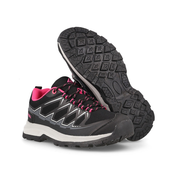 Zapatillas trekking mujer Rinlo negro