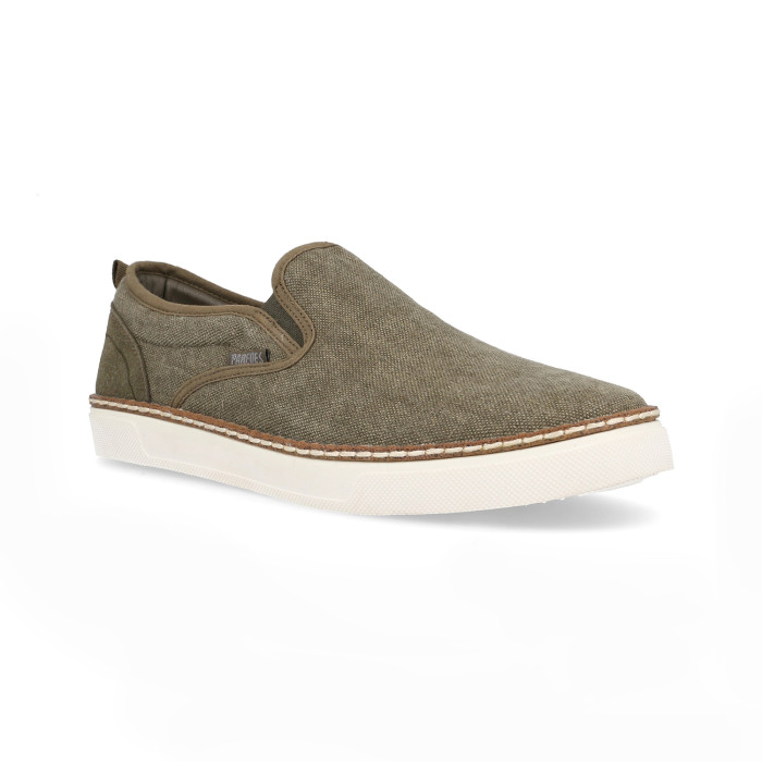 Zapatillas casual hombre Hoyuelos kaki