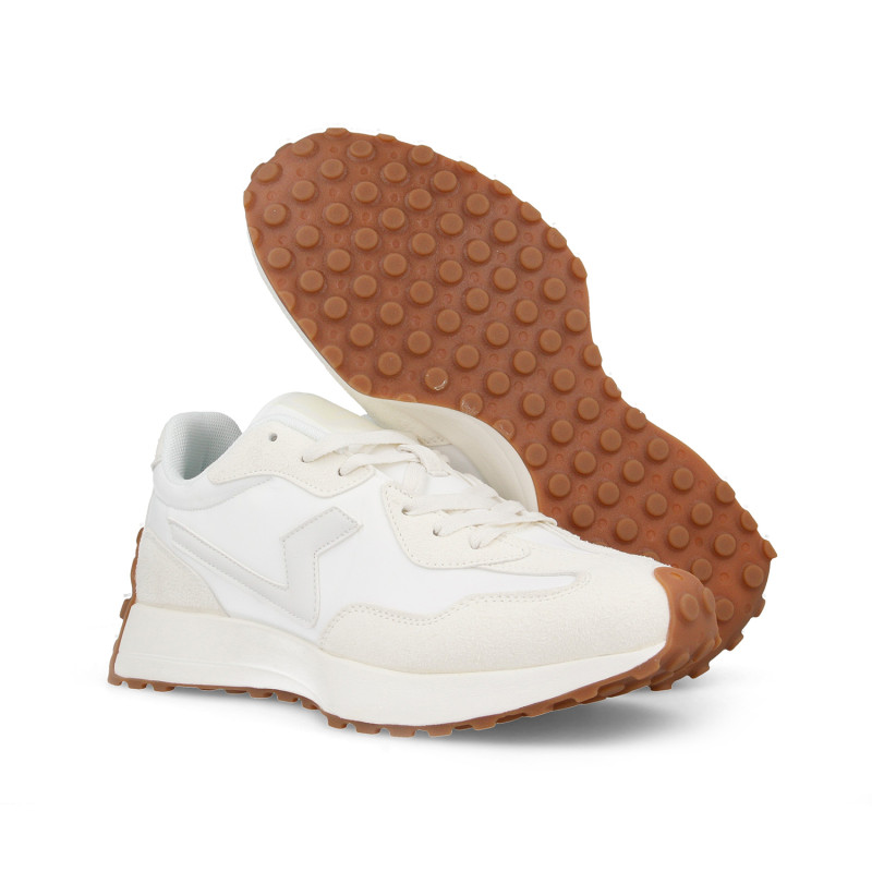 Zapatillas casual hombre Berzosa blanco