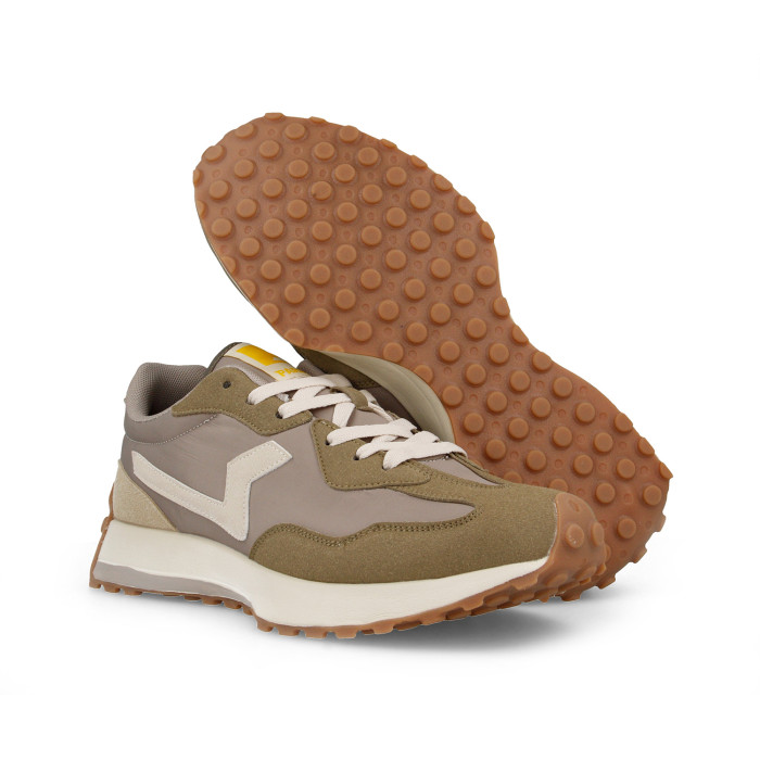 Zapatillas casual hombre Berzosa kaki