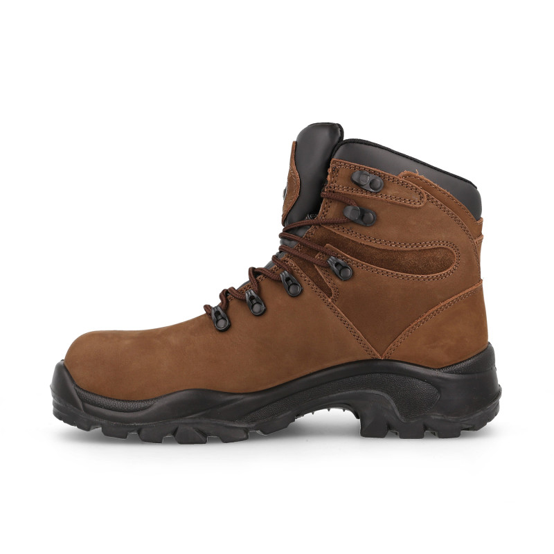 Botas de montaña Hombre Garda Marrón