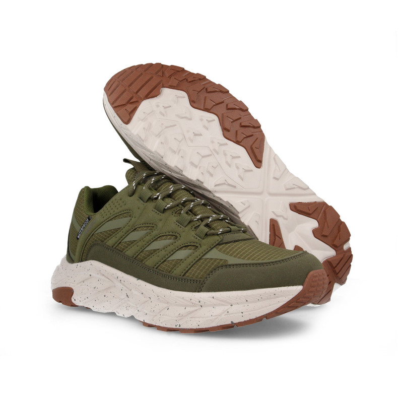 Zapatillas trekking para hombre Insua kaki +...