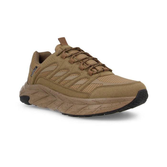 Zapatillas trekking para hombre Insua marrón + Camiseta Lyra Gris de Regalo