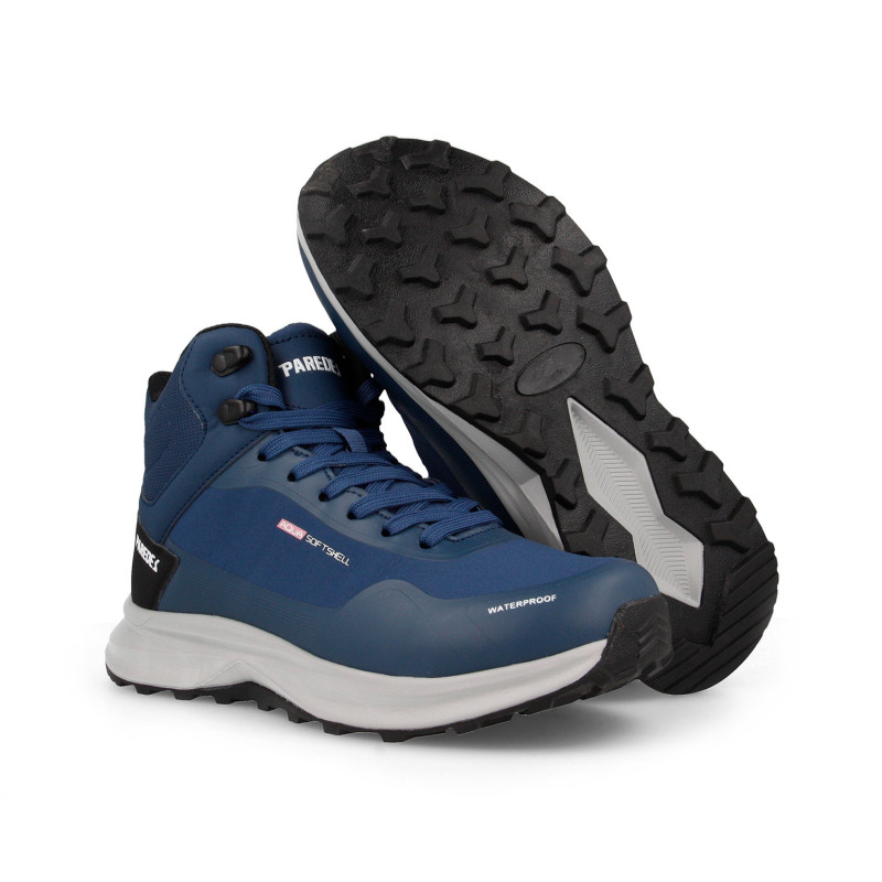 Zapatillas trekking mujer Llocnou Azul Marino