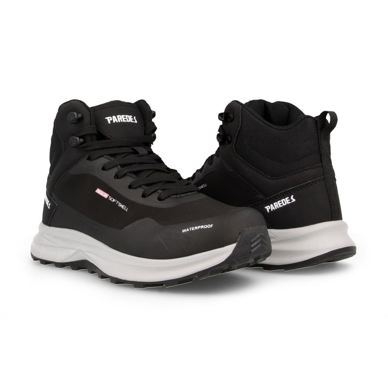 Zapatillas trekking mujer Llocnou Negro