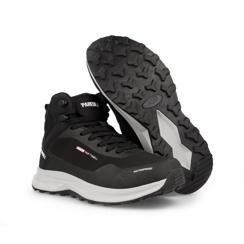 Zapatillas trekking mujer Llocnou Negro