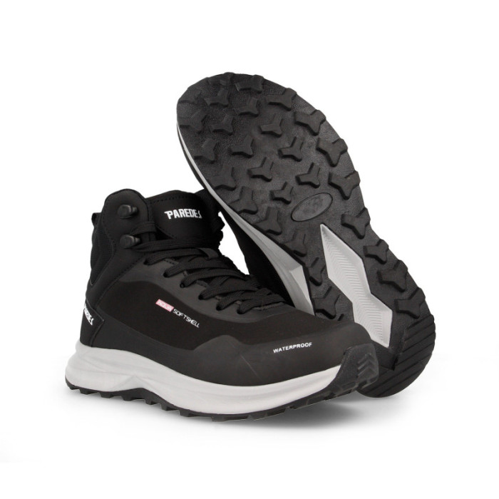 Zapatillas trekking mujer Llocnou Negro