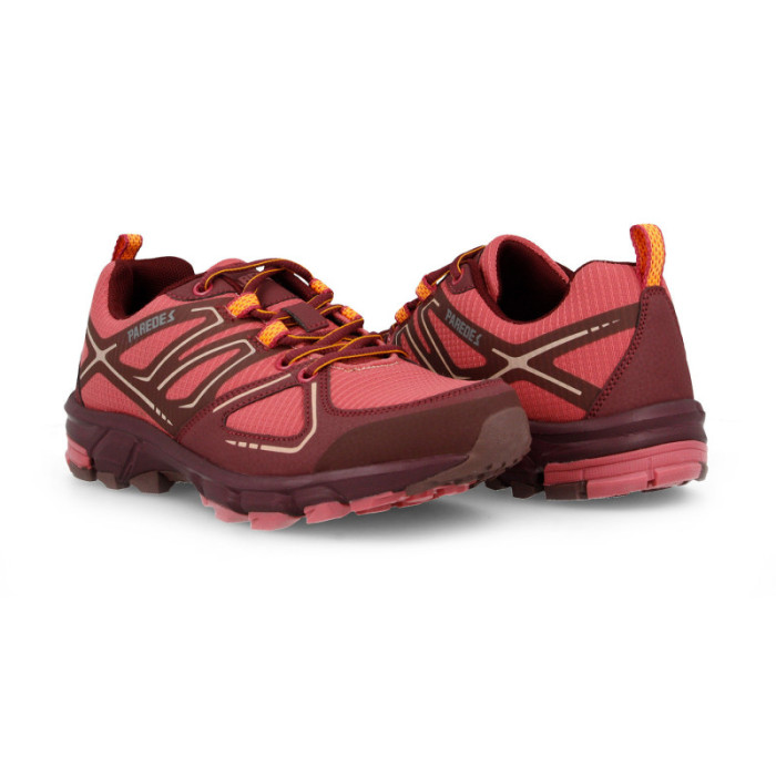 Zapatillas trekking para mujer Cobisa burdeos
