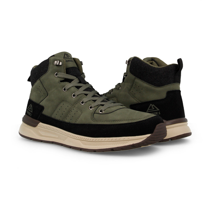 Botas de viaje casual para hombre Utiel kaki