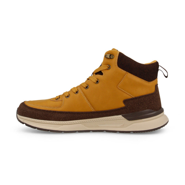 Botas de viaje casual para hombre Utiel mostaza