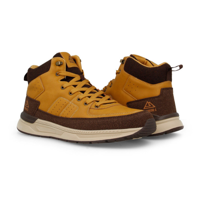 Botas de viaje casual para hombre Utiel mostaza