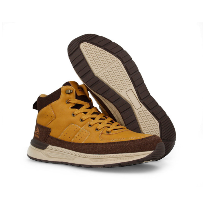 Botas de viaje casual para hombre Utiel mostaza