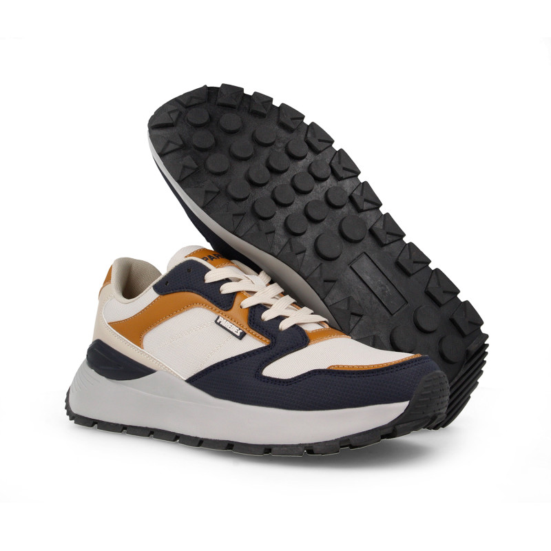 Zapatillas trekking hombre Tavernes Blanco Azul