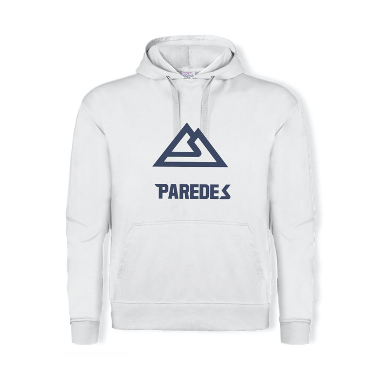 Sudadera con capucha unisex Centauro blanco