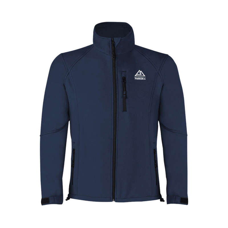 Chaqueta impermeable unisex Corvus azul marino