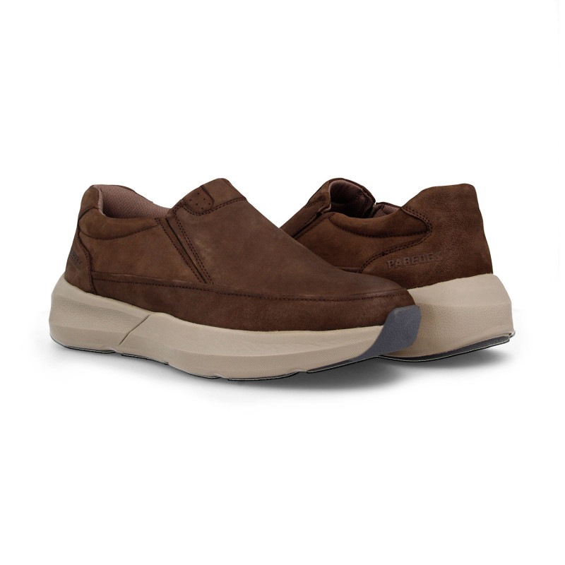 Zapatos casual para hombre Riola marrón oscuro