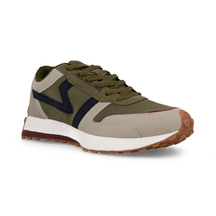 Zapatillas casual para hombre Fortaleny verde