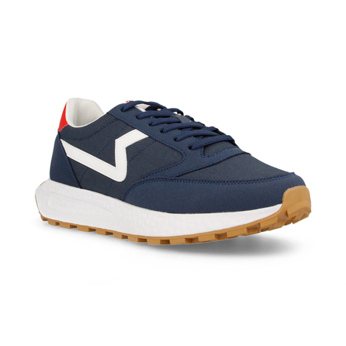 Zapatillas casual para hombre Manises azul marino