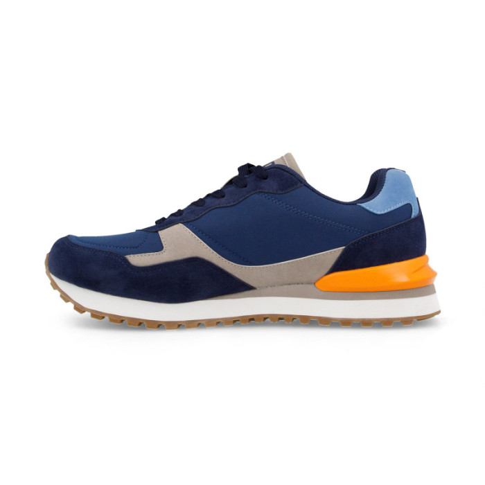 Zapatillas casual para hombre Requena azul marino