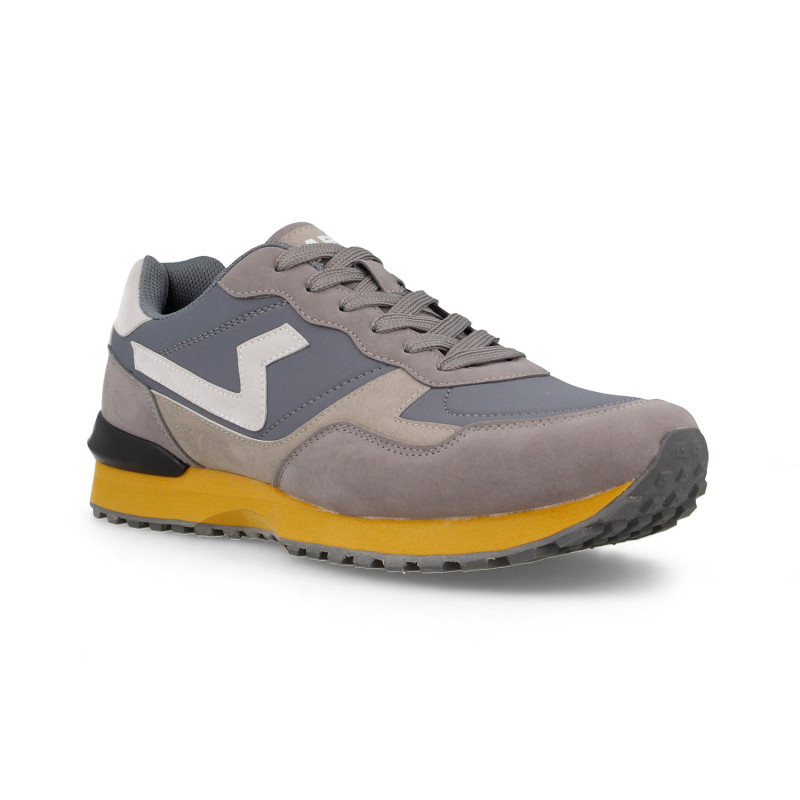 Zapatillas casual para hombre Requena gris