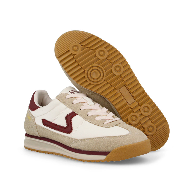 Zapatillas casual para mujer Chelva beige
