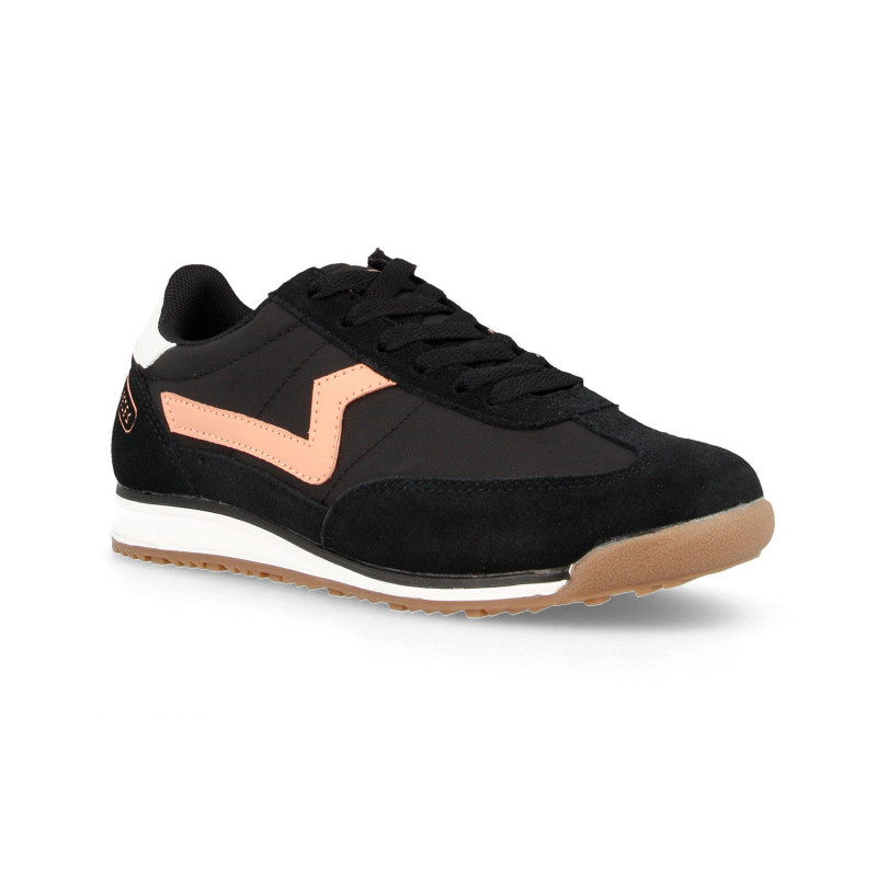 Zapatillas casual para mujer Chelva negro
