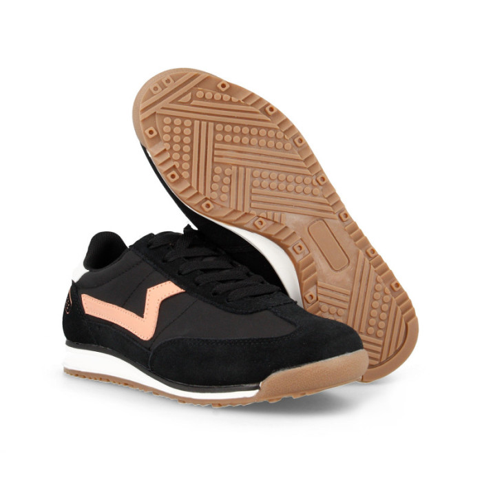 Zapatillas casual para mujer Chelva negro