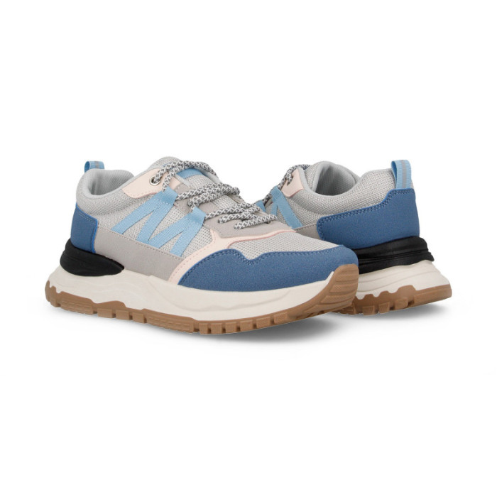 Zapatillas casual mujer Real Azul