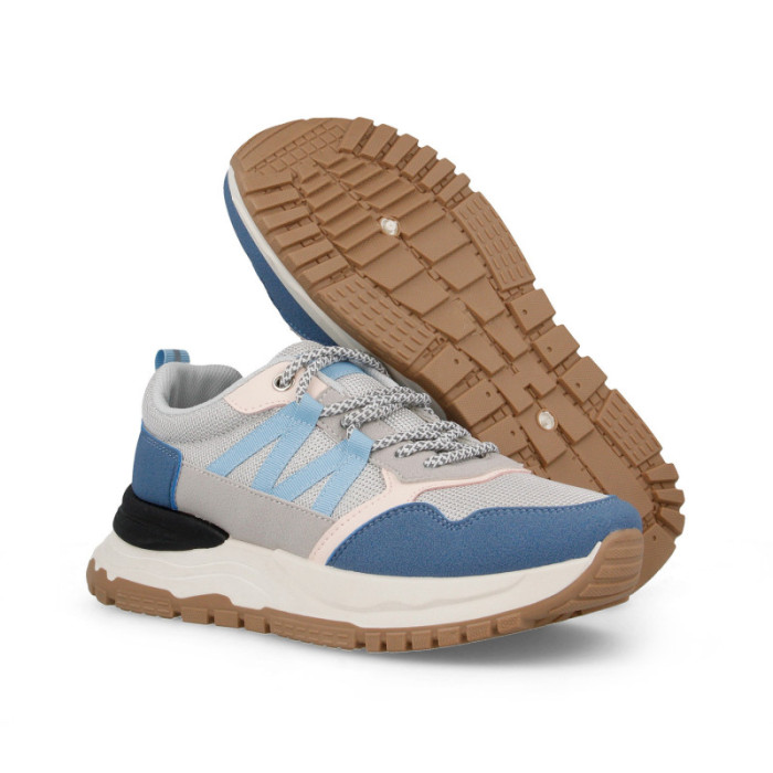 Zapatillas casual mujer Real Azul