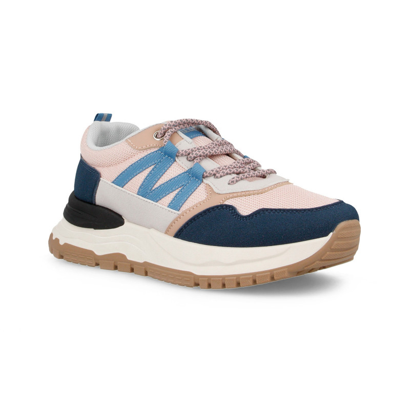 Zapatillas casual mujer Real Rosa