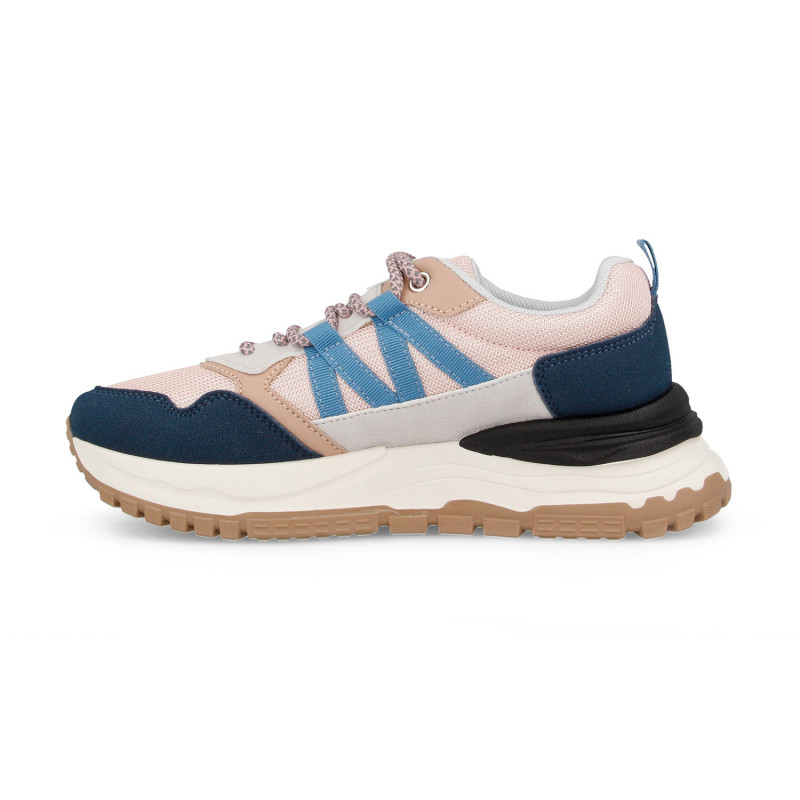 Zapatillas casual mujer Real Rosa