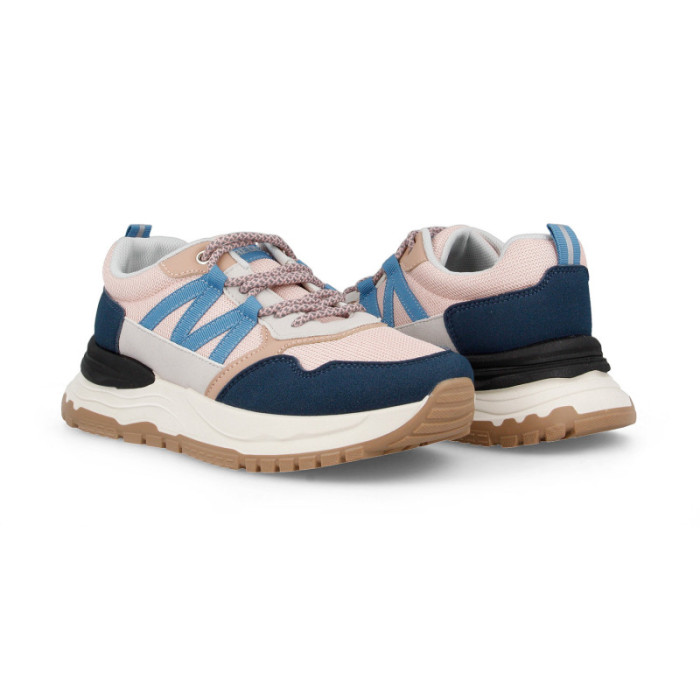 Zapatillas casual mujer Real Rosa