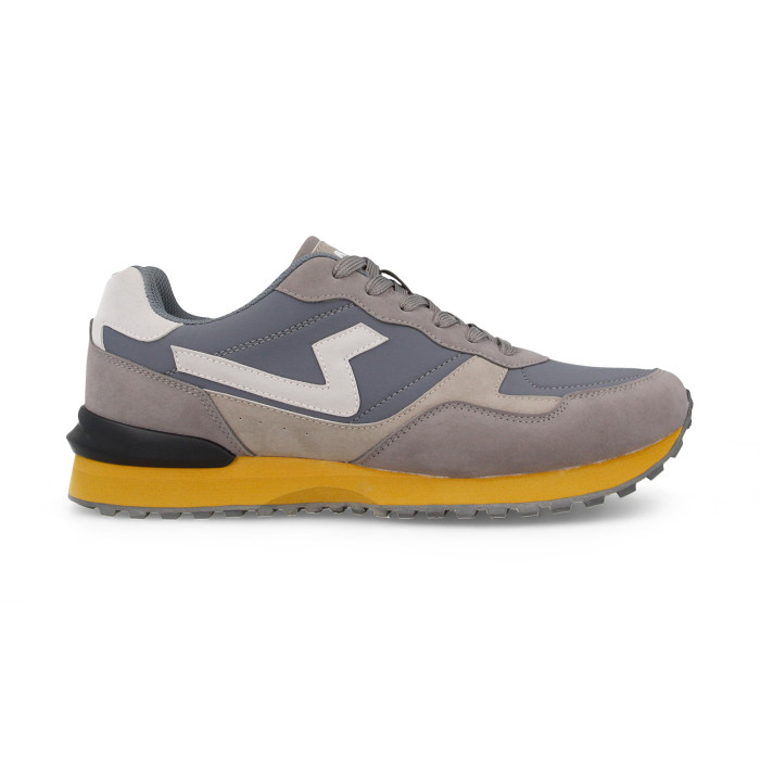 Zapatillas casual para hombre Requena gris