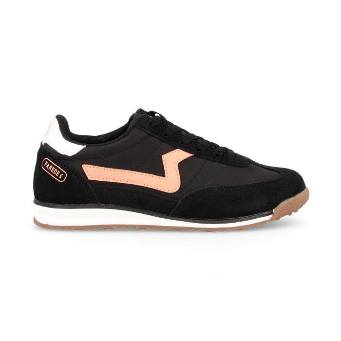 Zapatillas casual para mujer Chelva negro