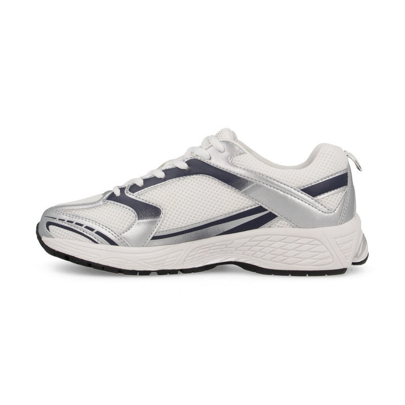 Zapatillas casual para hombre Suflí blanco-azul